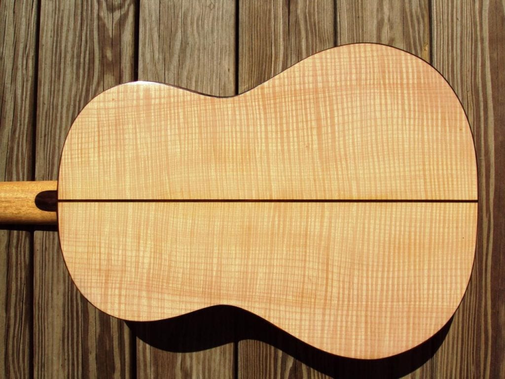 Flame Maple Guitar Top