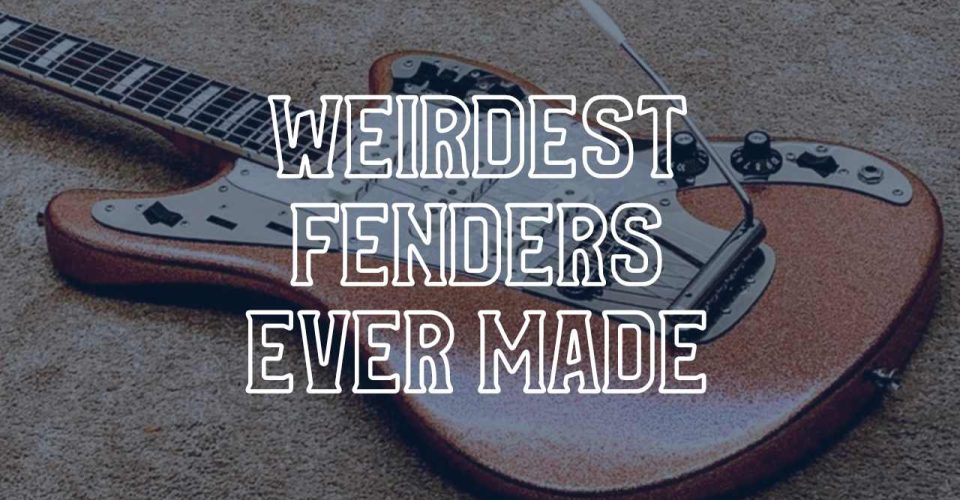 The 10 Weirdest Fender Guitars Ever Made